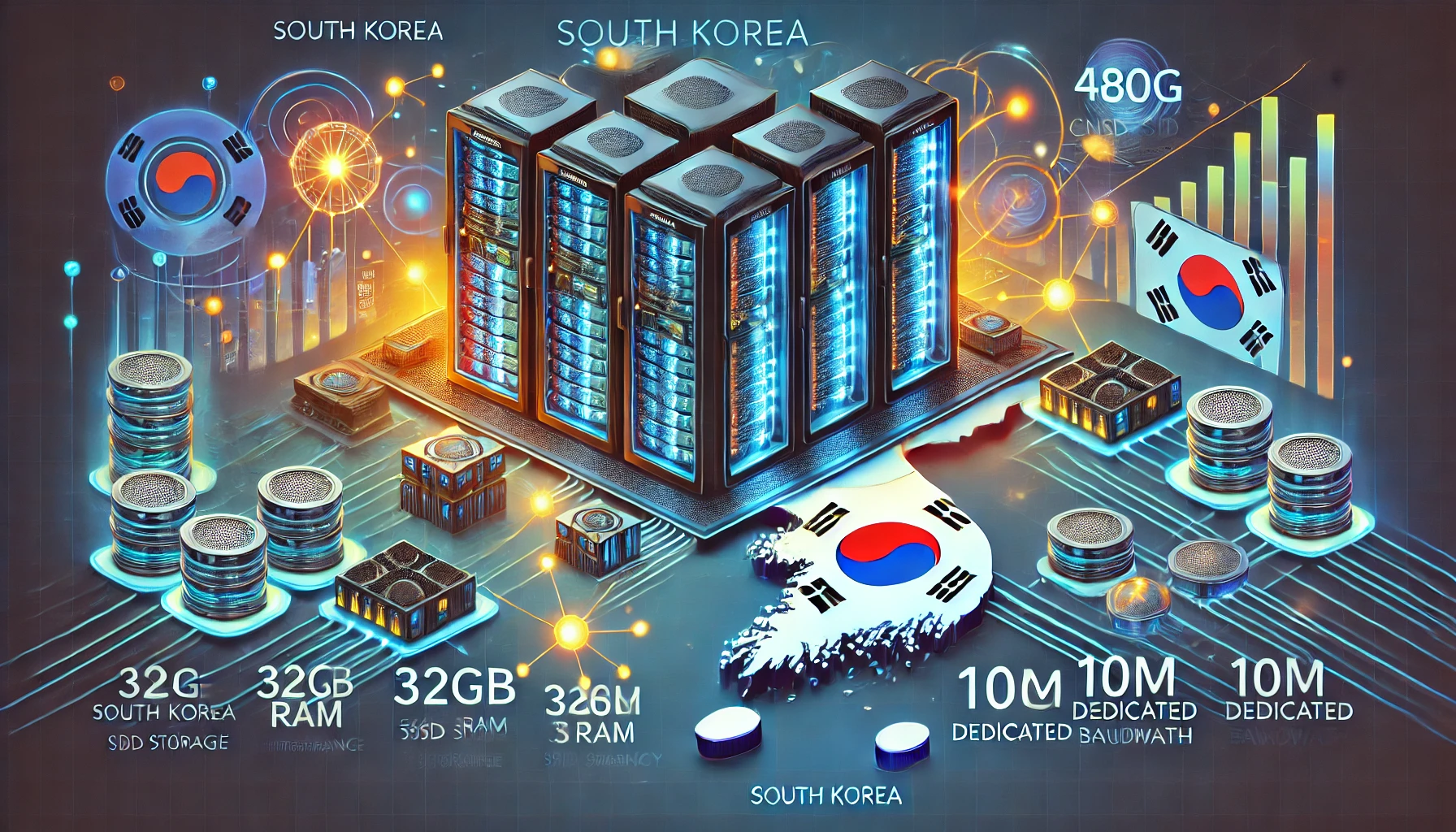 韩国自营服务器:韩国E5系列CN2,CPU:e5-2630L*2(12核),内存:32G, 硬盘:,宽带:10M独享,IP:3个仅1350元/月